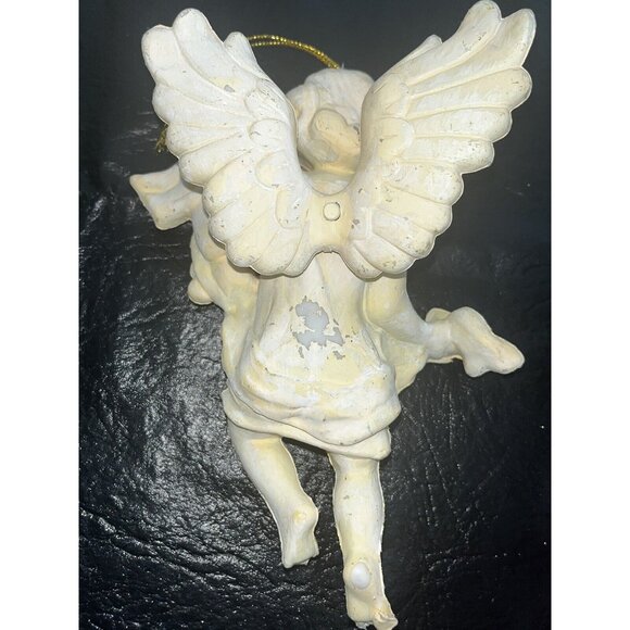 Lot 16 CHERUB Angels Ornament Hollow Plastic Mold Victorian Style Christmas Tree - Picture 13 of 13